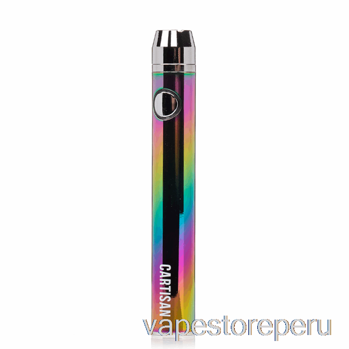 Vape Sin Nicotina Peru Botón Artesanal Vv 650 510 Batería Arcoiris